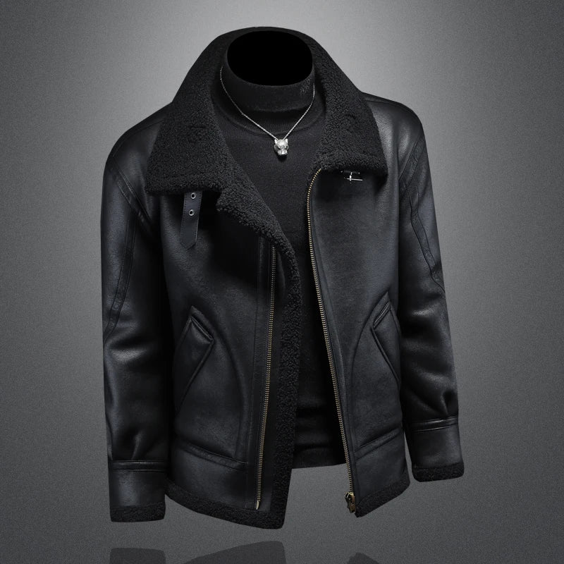 Stylish men's winter jacket