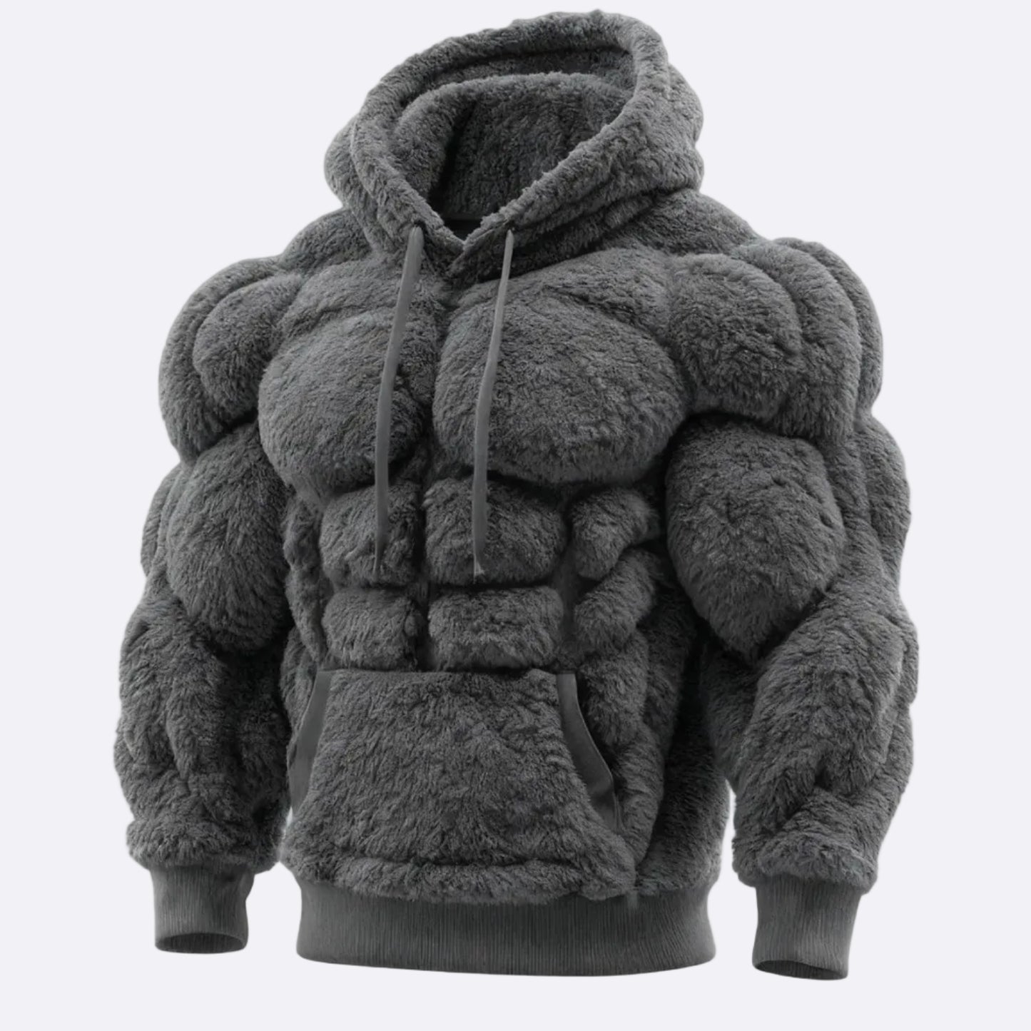 Men's Fashionable Flannel Hoodie