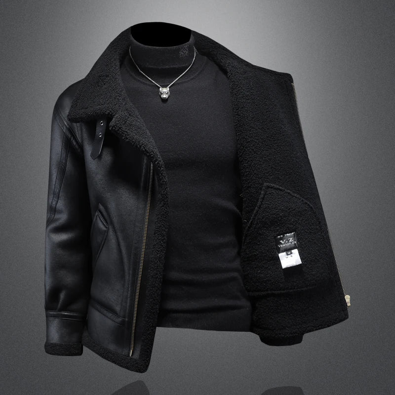 Stylish men's winter jacket