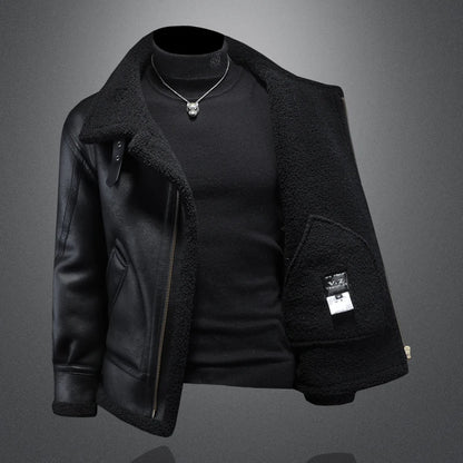 Stylish men's winter jacket