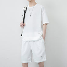 Load image into Gallery viewer, Casual set for men T-shirt and shorts

