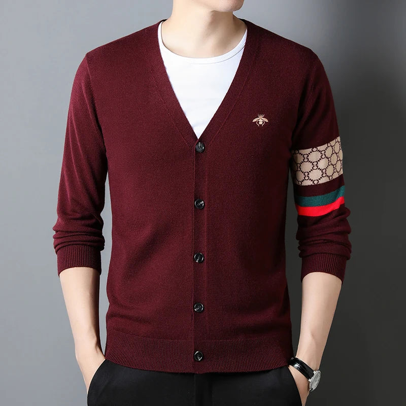 Fashionable Knitted Cardigan