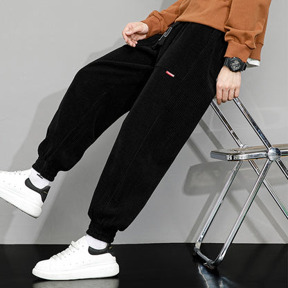 MEN'S CORDUROY CARGO PANTS