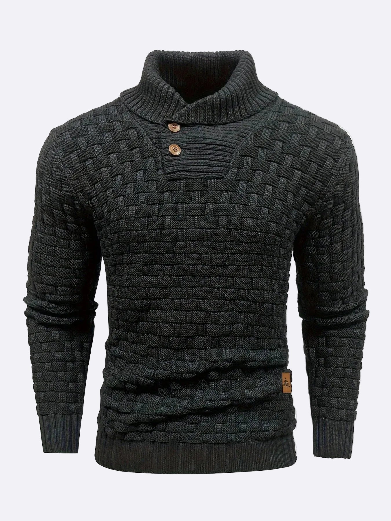 Men's Pullover with Shawl Collar