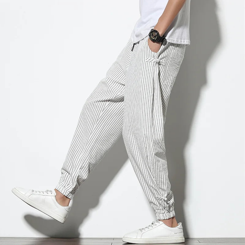 Casual Cotton Men's Trousers