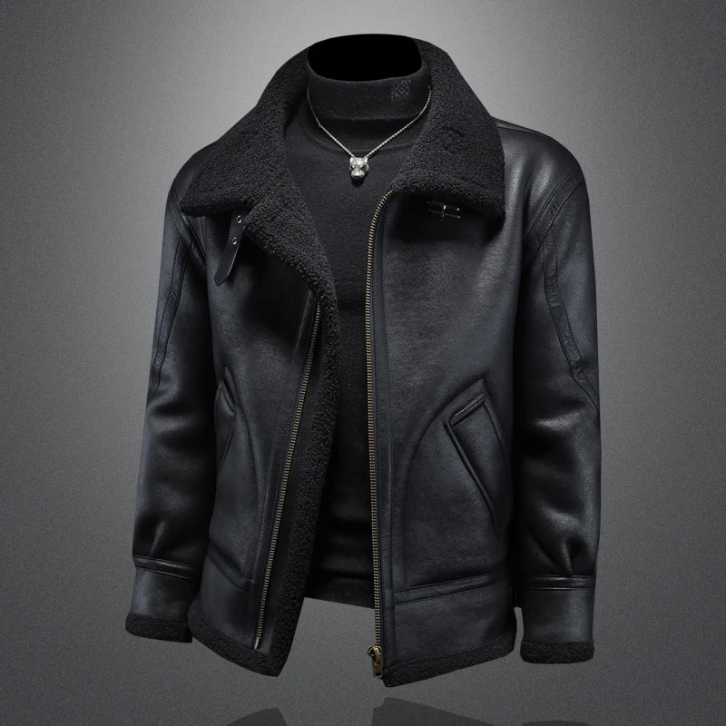 Stylish men's winter jacket