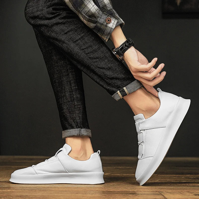 Fashionable men's high-soled shoes