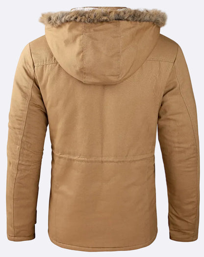 Men's Insulated Parka with Hood