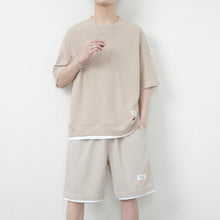 Load image into Gallery viewer, Casual set for men T-shirt and shorts
