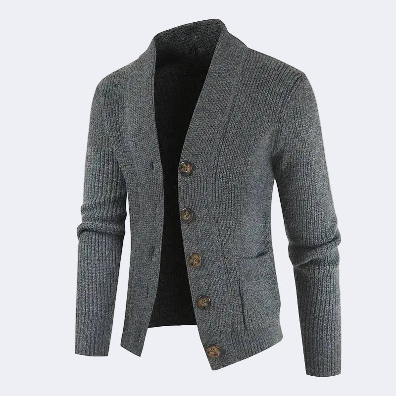 Fashionable men's cardigan