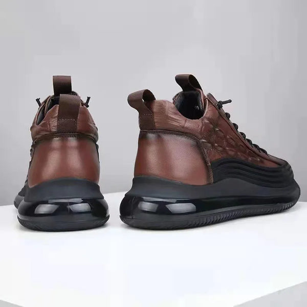 Stylish high-soled sneakers