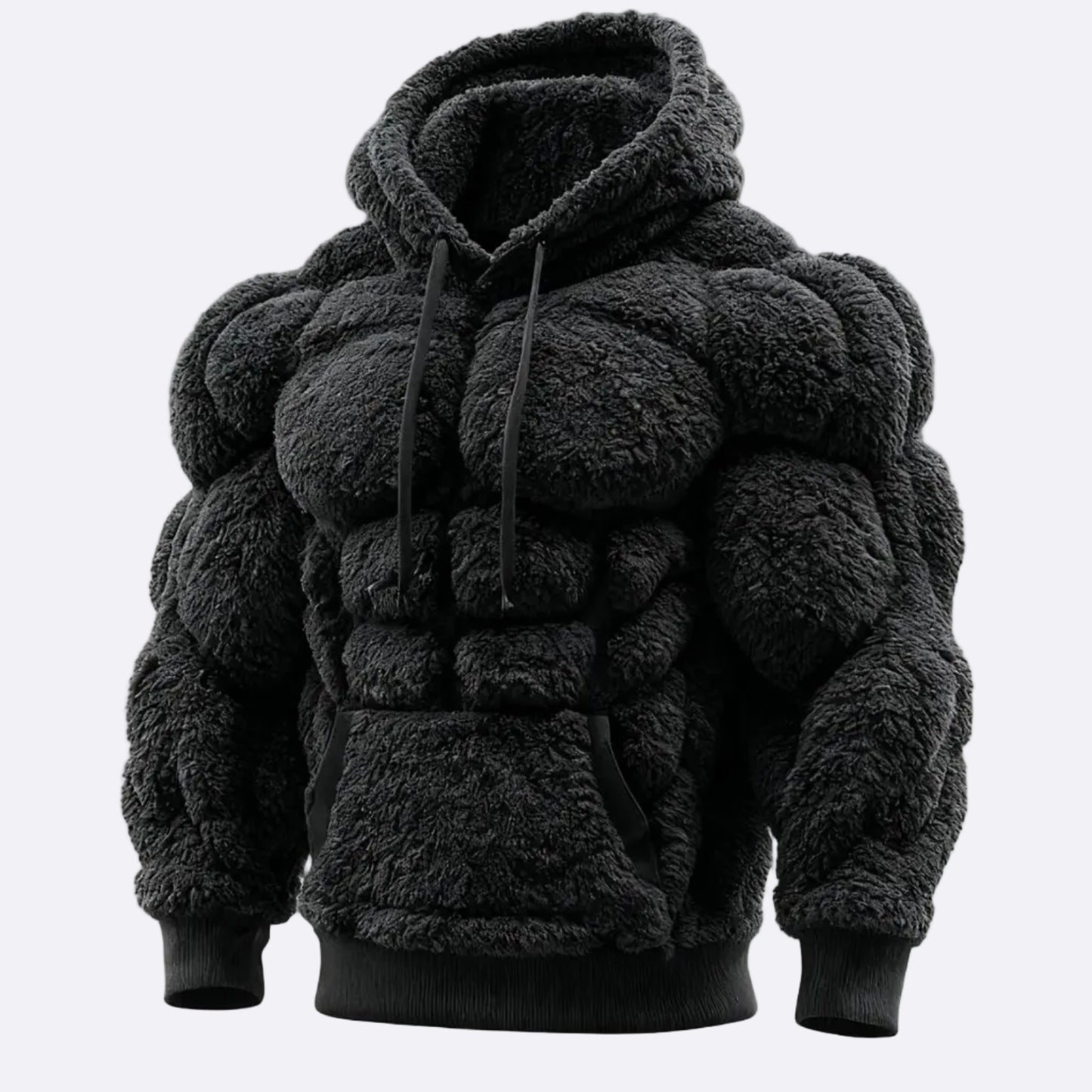 Men's Fashionable Flannel Hoodie
