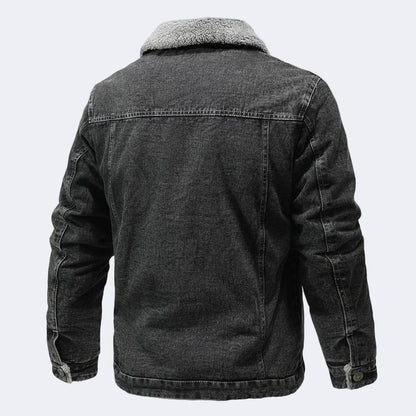 Insulated Men's Denim Jacket