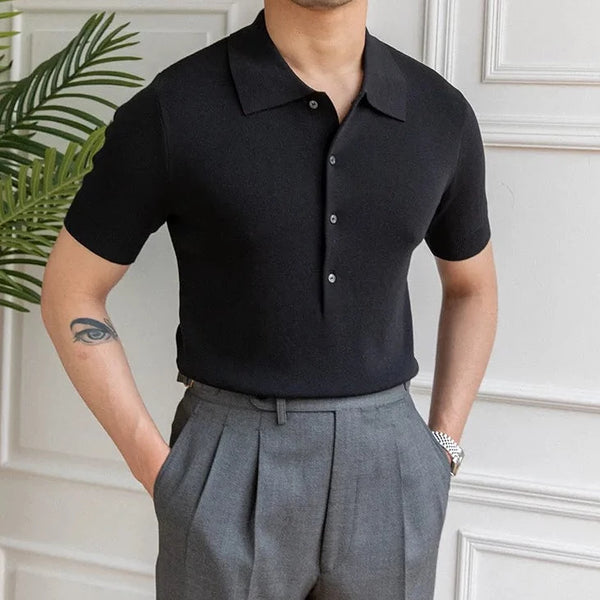 Fashionable Plain Polo shirt