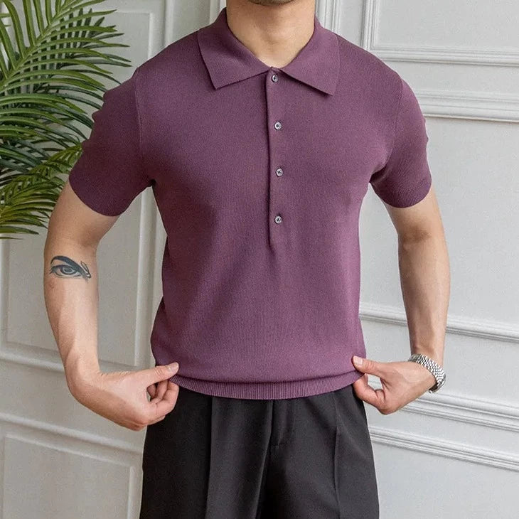 Fashionable Plain Polo shirt