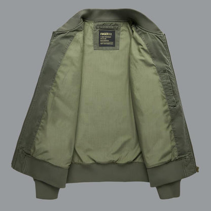 Men's bomber jacket in military style