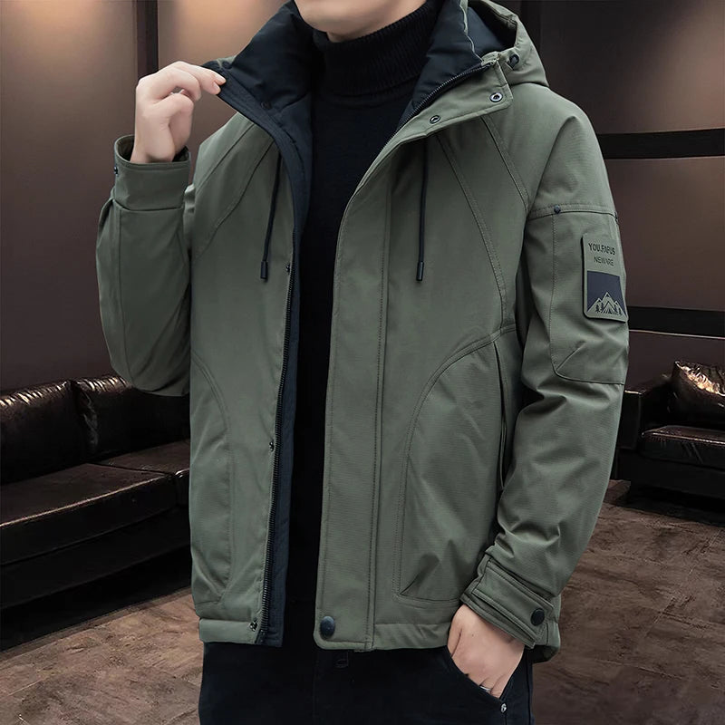 Fashionable men's down jacket