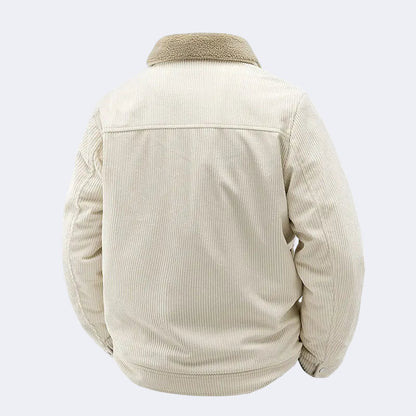 Men's insulated corduroy jacket