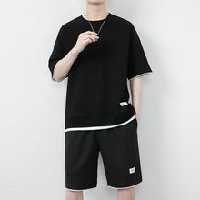 Load image into Gallery viewer, Casual set for men T-shirt and shorts
