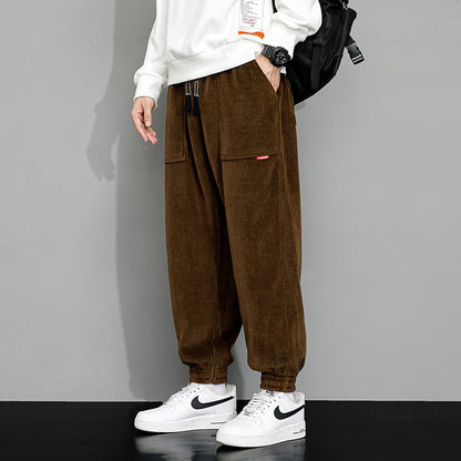 MEN'S CORDUROY CARGO PANTS