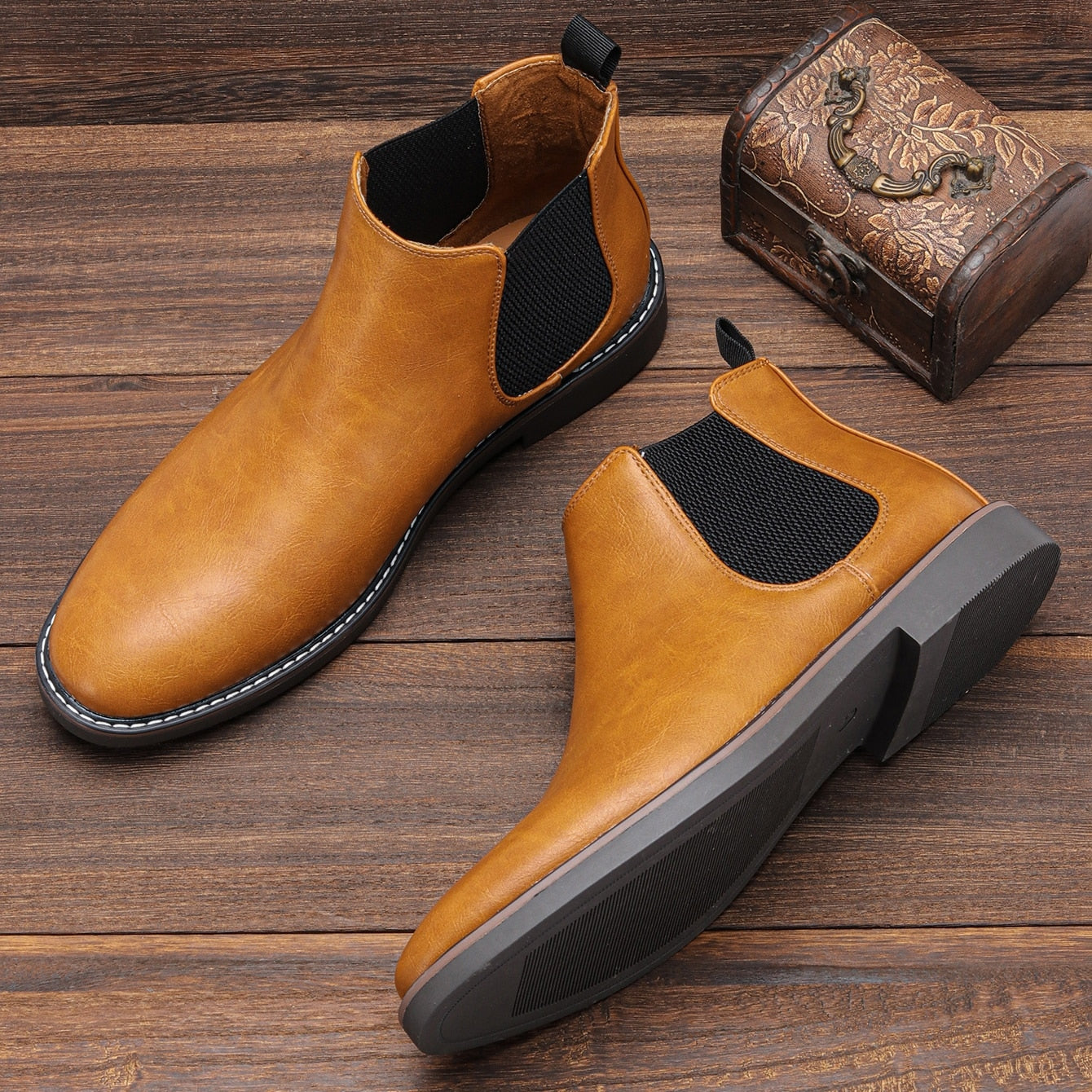 Men's Retro Chelsea Boots