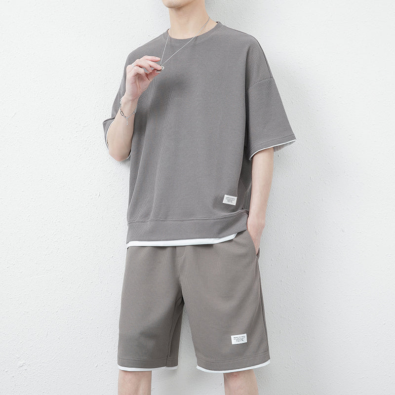 Casual set for men T-shirt and shorts