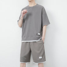 Load image into Gallery viewer, Casual set for men T-shirt and shorts
