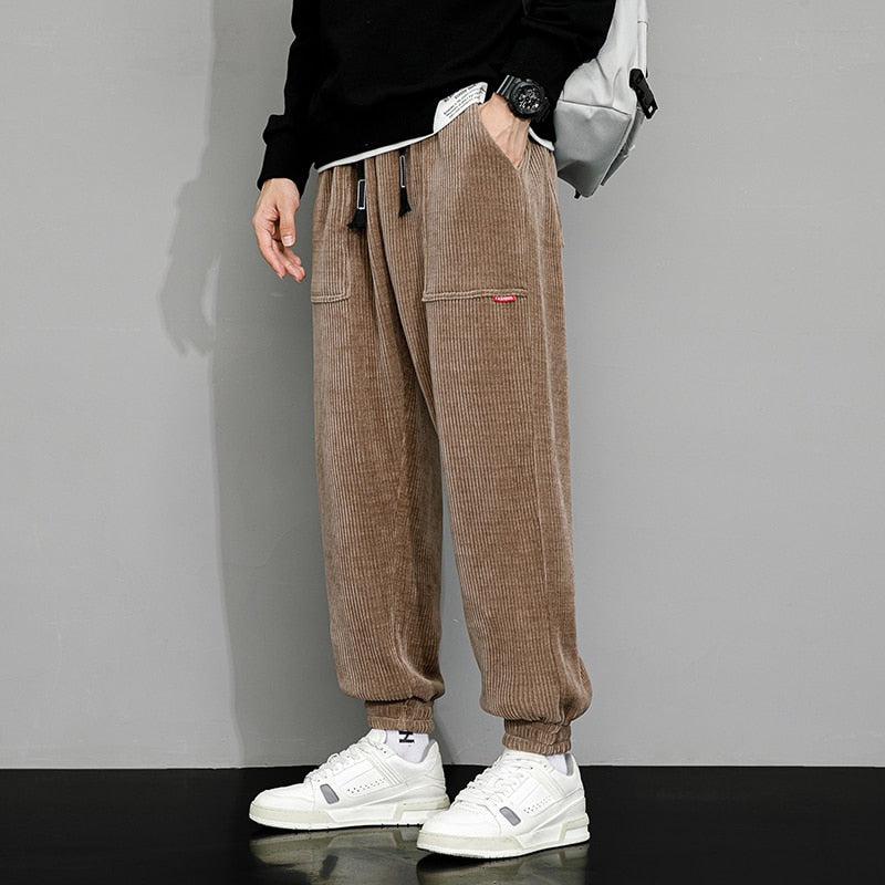 MEN'S CORDUROY CARGO PANTS