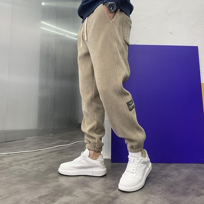 Casual Corduroy Trousers