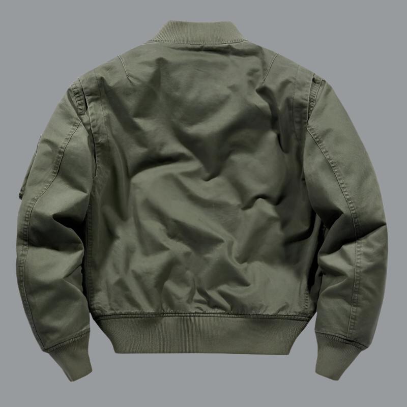 Men's bomber jacket in military style