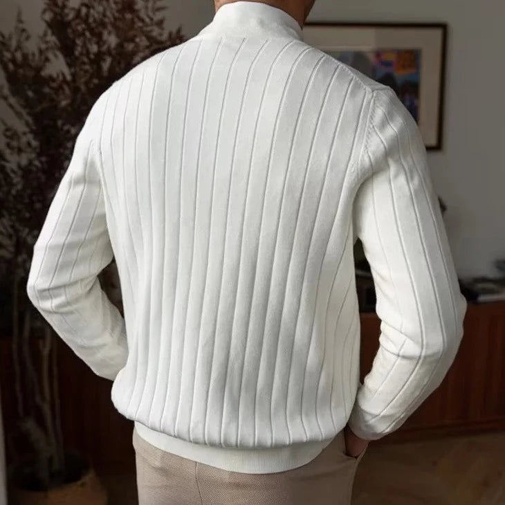 Men's knitted cardigan