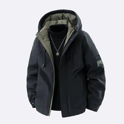 Fashionable men's down jacket