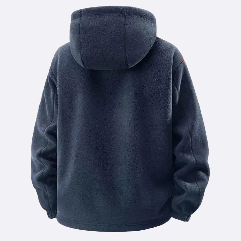 Men's Fleece Jacket with Hood