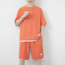 Load image into Gallery viewer, Casual set for men T-shirt and shorts
