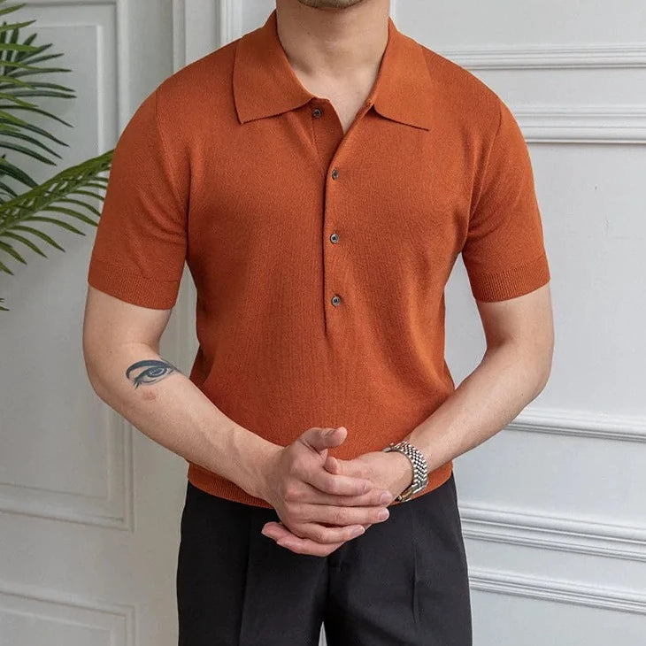 Fashionable Plain Polo shirt