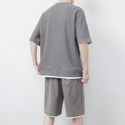 Casual set for men T-shirt and shorts