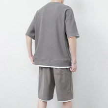 Load image into Gallery viewer, Casual set for men T-shirt and shorts
