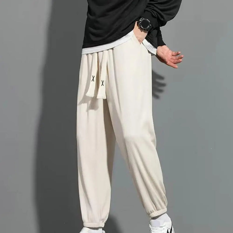 Stylish thin summer trousers