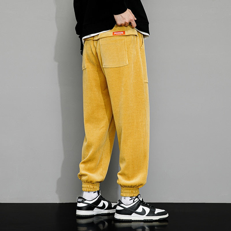 MEN'S CORDUROY CARGO PANTS