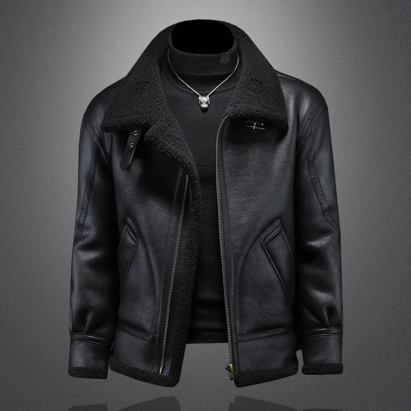 Stylish men's winter jacket