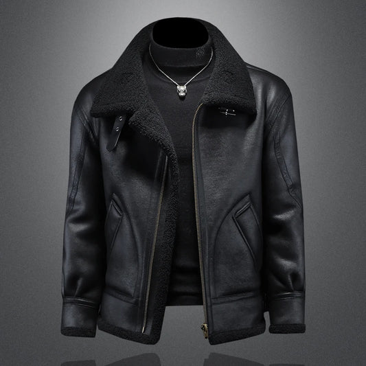 Stylish men's winter jacket