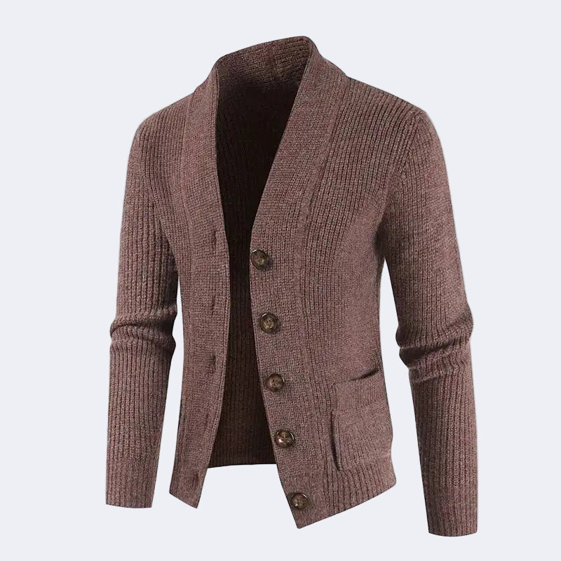 Fashionable men's cardigan