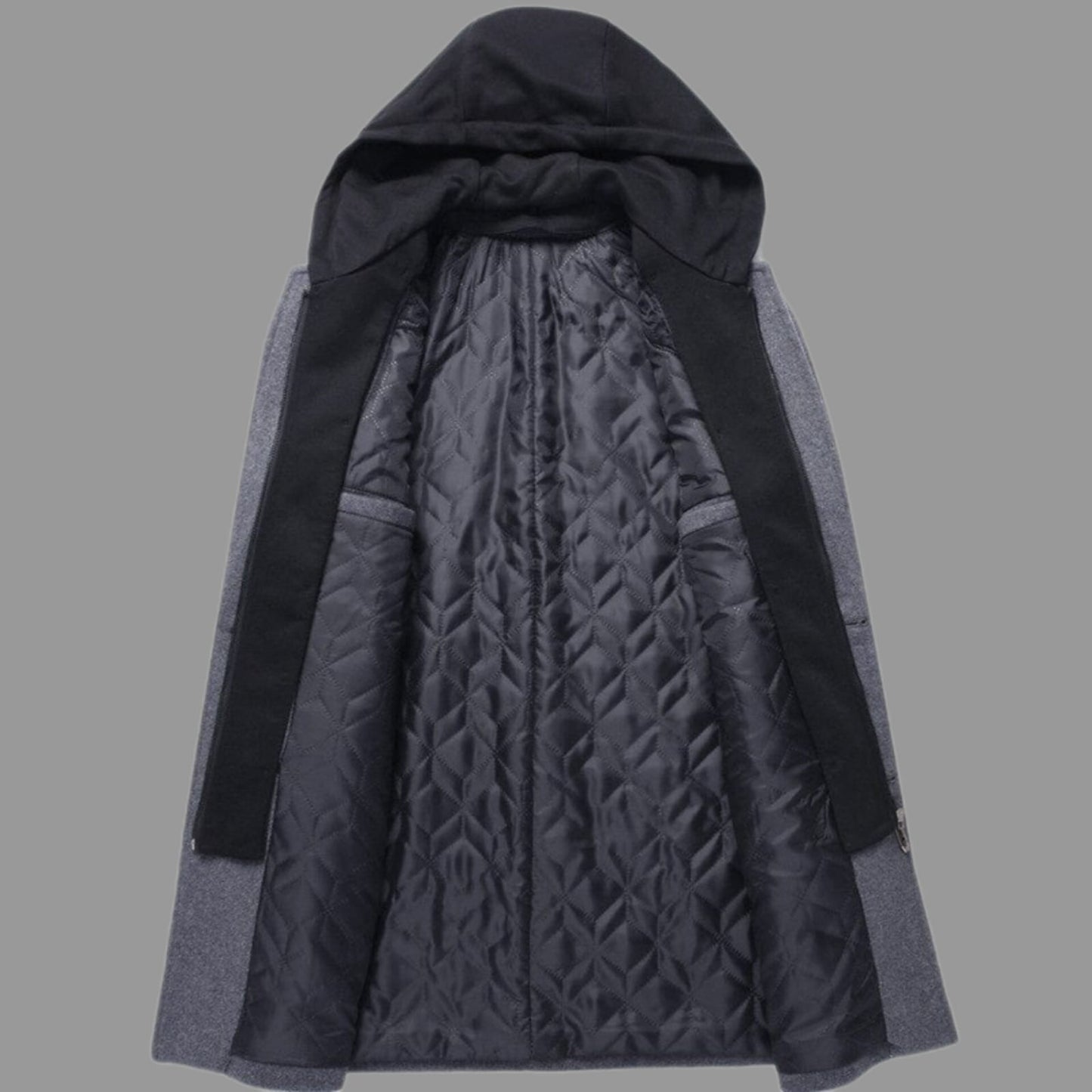 HOODED WINDPROOF COAT