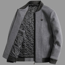 Load image into Gallery viewer, Woolen men&#39;s half-coat

