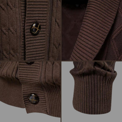 Fashionable men's cardigan