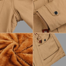 Load image into Gallery viewer, Casual Warm Fleece Bomber Jacket

