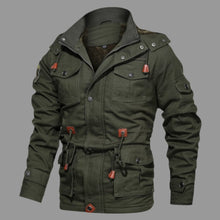 Load image into Gallery viewer, Casual Warm Fleece Bomber Jacket
