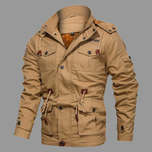 Load image into Gallery viewer, Casual Warm Fleece Bomber Jacket
