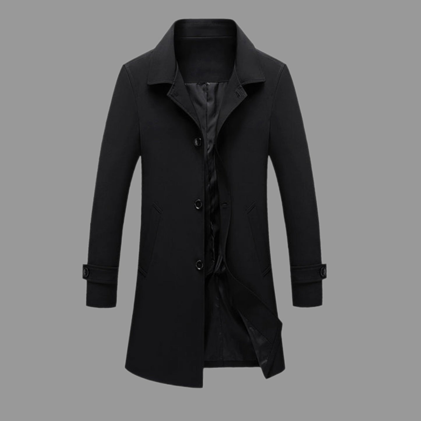 Elegant Men's Trench Coat