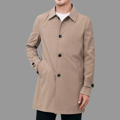 Elegant Men's Trench Coat